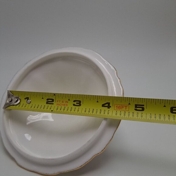 Royal Albert Old Country Roses Replacement Lid Only Floral Gold Trim - Picture 4 of 8